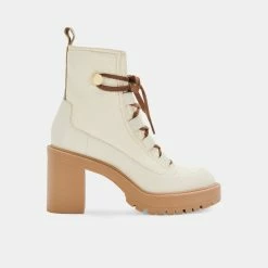 DOLCEVITA CELIDA BOOTS OFF WHITE NYLON