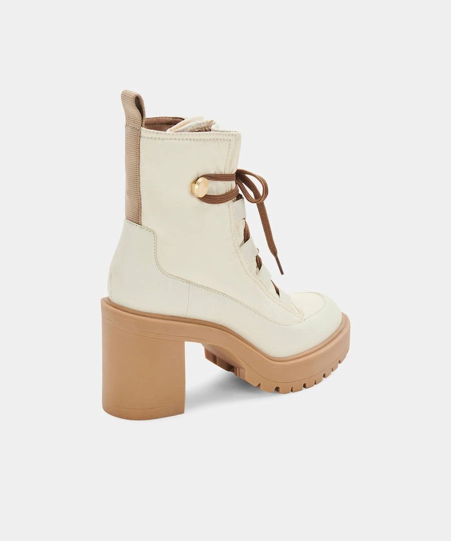 DOLCEVITA CELIDA BOOTS OFF WHITE NYLON