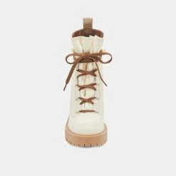 DOLCEVITA CELIDA BOOTS OFF WHITE NYLON