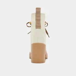 DOLCEVITA CELIDA BOOTS OFF WHITE NYLON