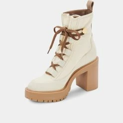 DOLCEVITA CELIDA BOOTS OFF WHITE NYLON