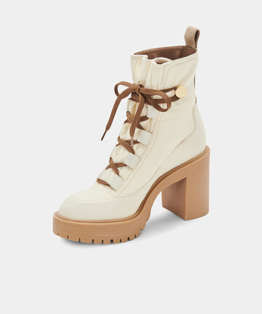 DOLCEVITA CELIDA BOOTS OFF WHITE NYLON