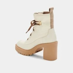 DOLCEVITA CELIDA BOOTS OFF WHITE NYLON