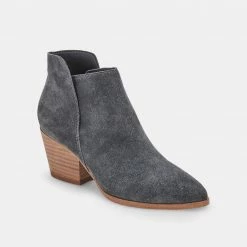 DOLCEVITA DESSA BOOTIES ANTHRACITE SUEDE