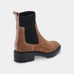 DOLCEVITA BOOTIES LINZA BOOTS DK BROWN SUEDE