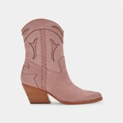 DOLCEVITA LORAL BOOTIES ROSE NUBUCK