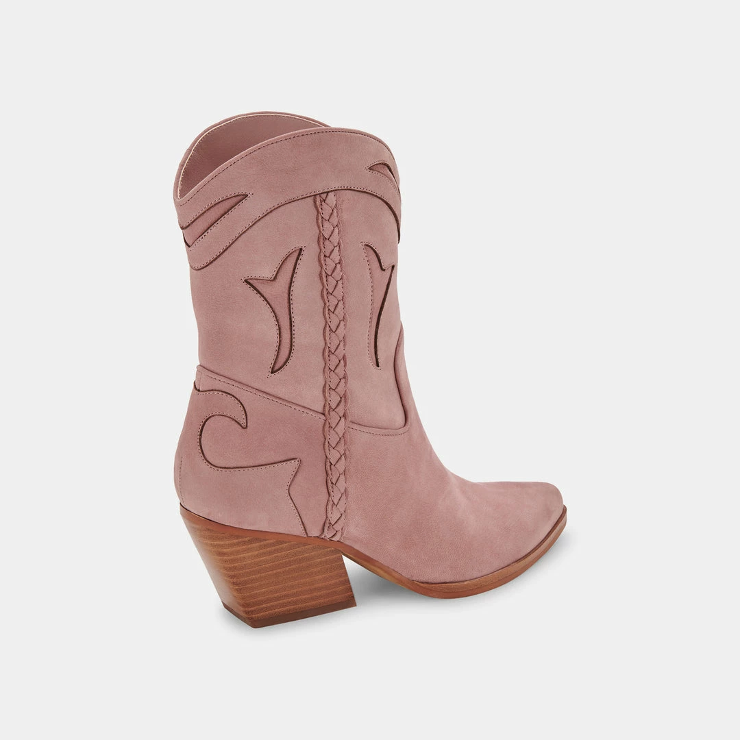 DOLCEVITA LORAL BOOTIES ROSE NUBUCK