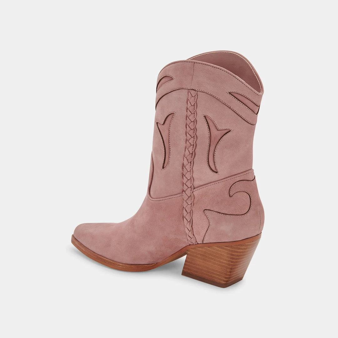 DOLCEVITA LORAL BOOTIES ROSE NUBUCK