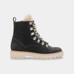 DOLCEVITA PUCK BOOTIES ANTHRACITE SUEDE