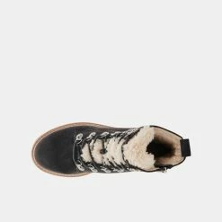 DOLCEVITA PUCK BOOTIES ANTHRACITE SUEDE