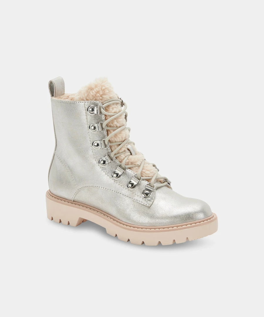 DOLCEVITA PUCK BOOTIES SILVER STELLA