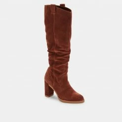 DOLCEVITA SARIE BOOTS BRANDY SUEDE