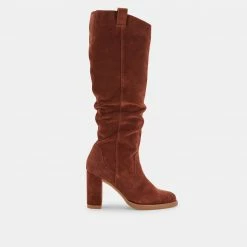 DOLCEVITA SARIE BOOTS BRANDY SUEDE