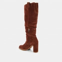 DOLCEVITA SARIE BOOTS BRANDY SUEDE