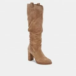 DOLCEVITA SARIE BOOTS TRUFFLE SUEDE
