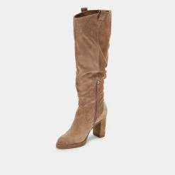 DOLCEVITA SARIE BOOTS TRUFFLE SUEDE