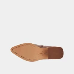 DOLCEVITA TERRIE BOOTIES CHOCOLATE LEATHER