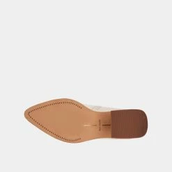DOLCEVITA TERRIE BOOTIES IVORY LEATHER