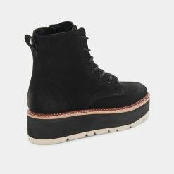 DOLCEVITA TIG BOOTS BLACK NUBUCK