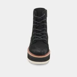 DOLCEVITA TIG BOOTS BLACK NUBUCK