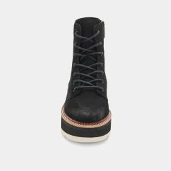 Recurate RESALE TIG BOOTS BLACK NUBUCK Re:vita