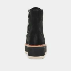DOLCEVITA TIG BOOTS BLACK NUBUCK