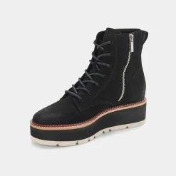 Recurate RESALE TIG BOOTS BLACK NUBUCK Re:vita