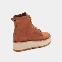 Recurate TIG BOOTS DK BROWN NUBUCK RESALE