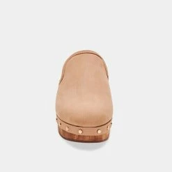 DOLCEVITA CLOSEN CLOGS CAMEL NUBUCK