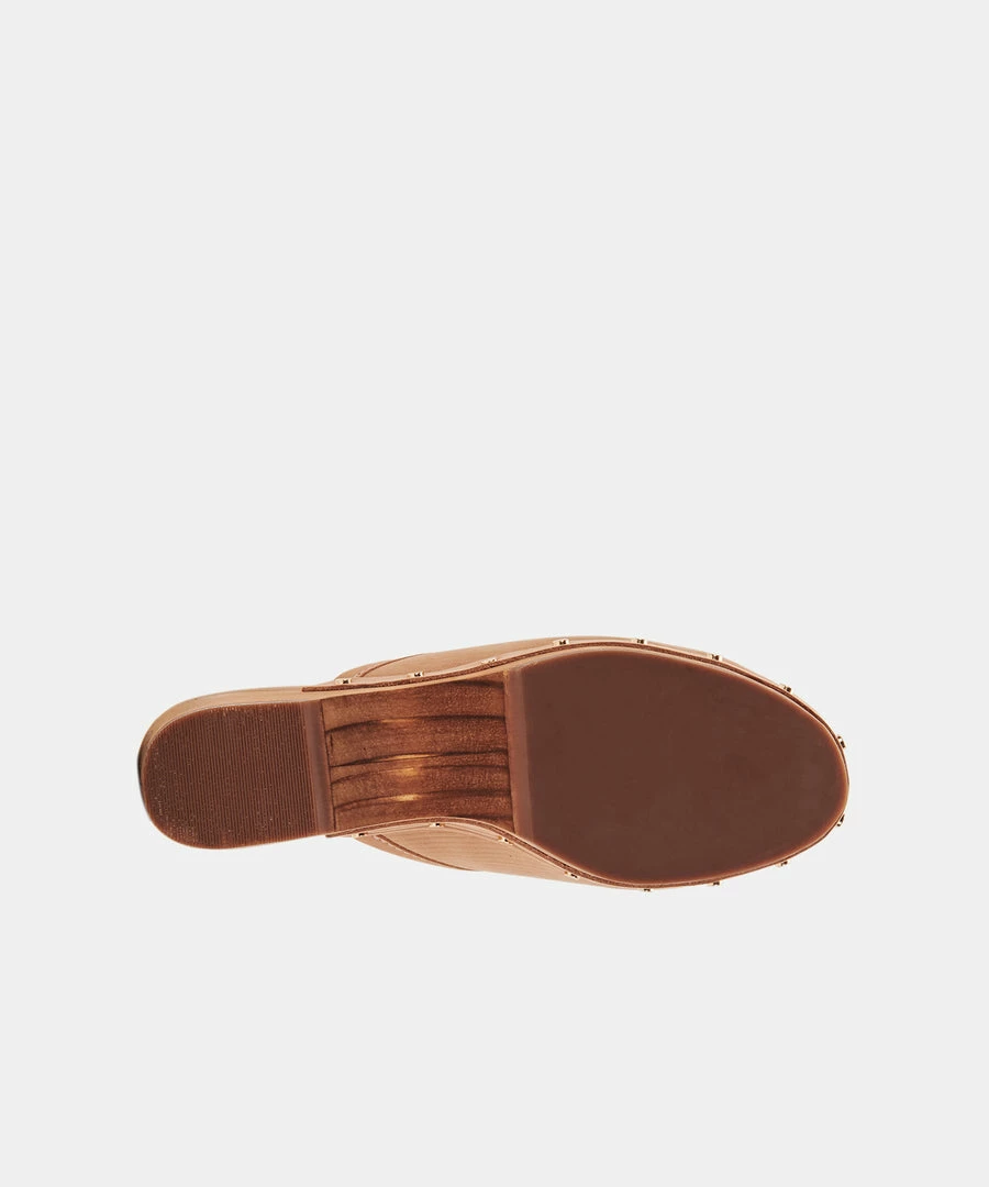 DOLCEVITA CLOSEN CLOGS CAMEL NUBUCK