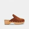 DOLCEVITA MULES & CLOGS CLOSEN CLOGS COGNAC SUEDE
