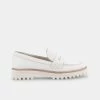 DOLCEVITA AUBREE FLATS WHITE LEATHER