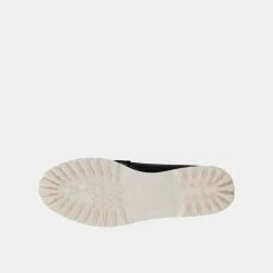 DOLCEVITA AUBREE FLATS ONYX LEATHER