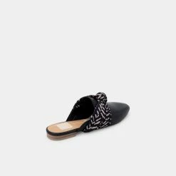 DOLCEVITA HYLDA FLATS BLACK LEATHER