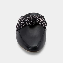 DOLCEVITA HYLDA FLATS BLACK LEATHER