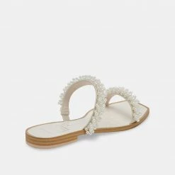 DOLCEVITA IVEE SANDALS VANILLA PEARLS