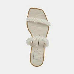 DOLCEVITA IVEE SANDALS VANILLA PEARLS