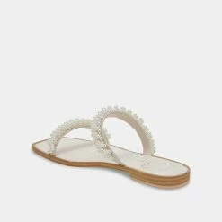 DOLCEVITA IVEE SANDALS VANILLA PEARLS