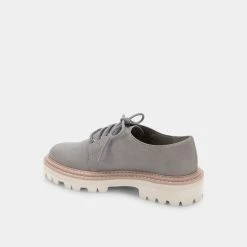 DOLCEVITA MARTIE FLATS GREY NUBUCK