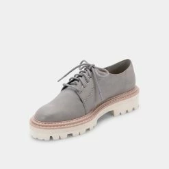 DOLCEVITA MARTIE FLATS GREY NUBUCK