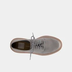 DOLCEVITA MARTIE FLATS GREY NUBUCK