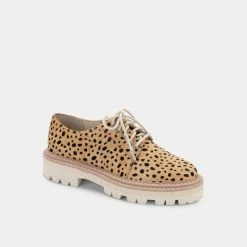 DOLCEVITA MARTIE FLATS LEOPARD CALF HAIR