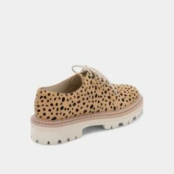 DOLCEVITA MARTIE FLATS LEOPARD CALF HAIR