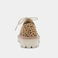 DOLCEVITA MARTIE FLATS LEOPARD CALF HAIR