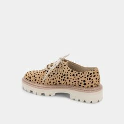 DOLCEVITA MARTIE FLATS LEOPARD CALF HAIR