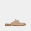 DOLCEVITA PELA FLATS TAUPE CANVAS