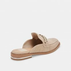 DOLCEVITA PELA FLATS TAUPE CANVAS