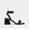 DOLCEVITA AMAYA HEELS BLACK LEATHER