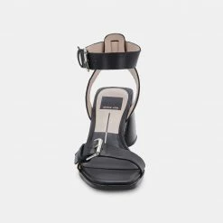 DOLCEVITA AMAYA HEELS BLACK LEATHER