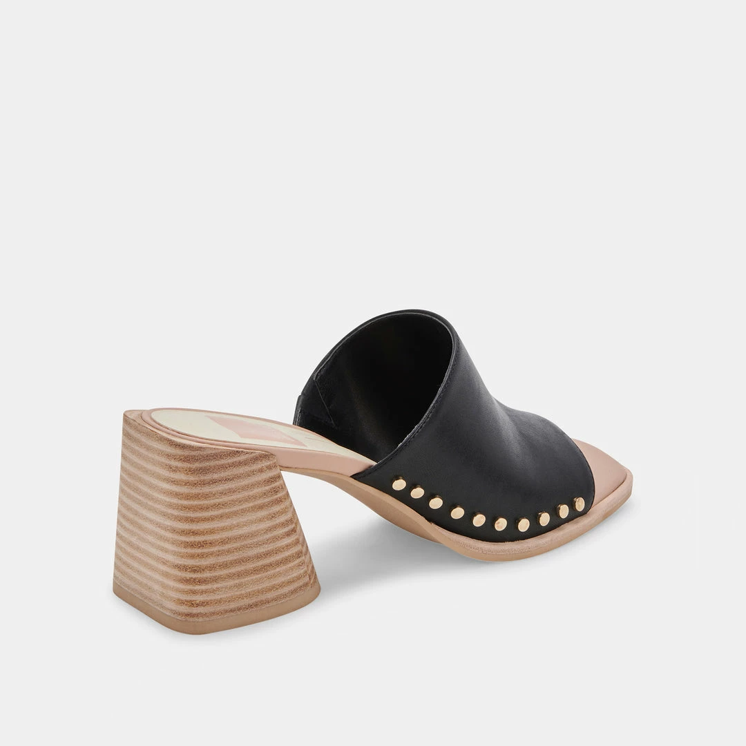 DOLCEVITA AMINO HEELS BLACK LEATHER